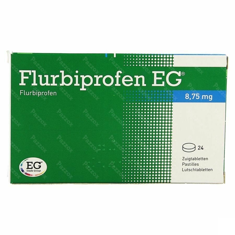 Flurbiprofen EG 8,75Mg Zuigtabletten 24