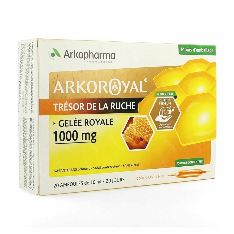 Arkoroyal Koninginnebrij 1000mg Amp 20x10ml
