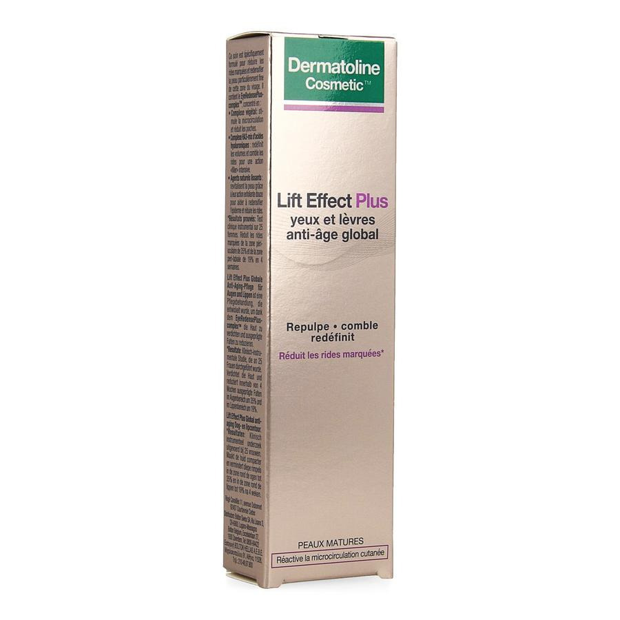 Dermatoline Cosmetic Le+ A/age Global Oog/lip 15ml