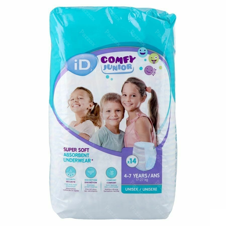 Id Comfy Junior Pants 4-7j 14 Luiers