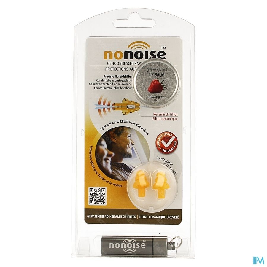 NoNoise Gehoorbescherming Reizen 1 Paar Oordoppen