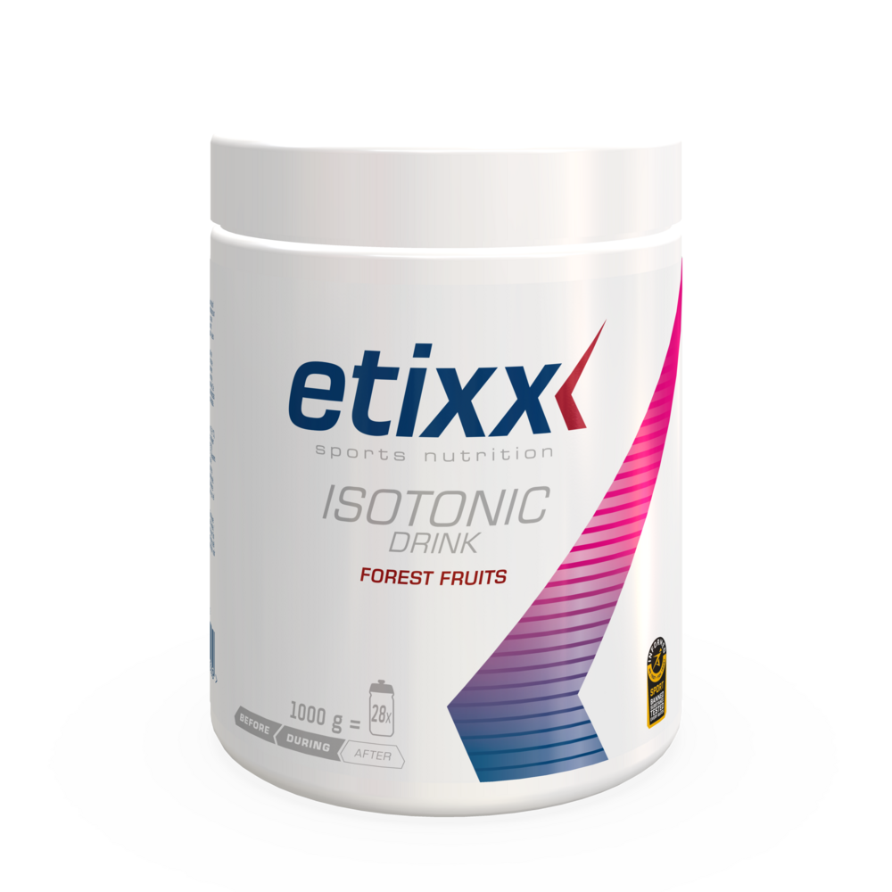 Etixx Isotone Sportdrank Forest Fruit Pdr Pot 1000g