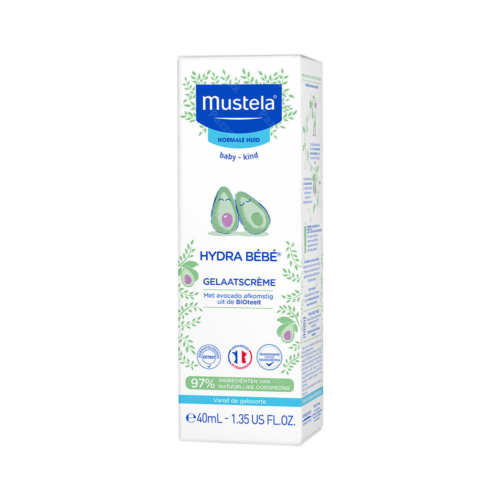 Mustela Baby Hydra Gelaatscreme Nf Tube 40ml