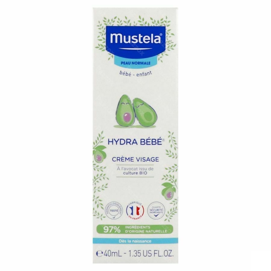 Mustela Baby Hydra Gelaatscreme Nf Tube 40ml