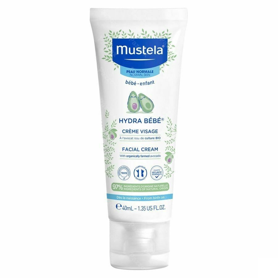 Mustela Baby Hydra Gelaatscreme Nf Tube 40ml