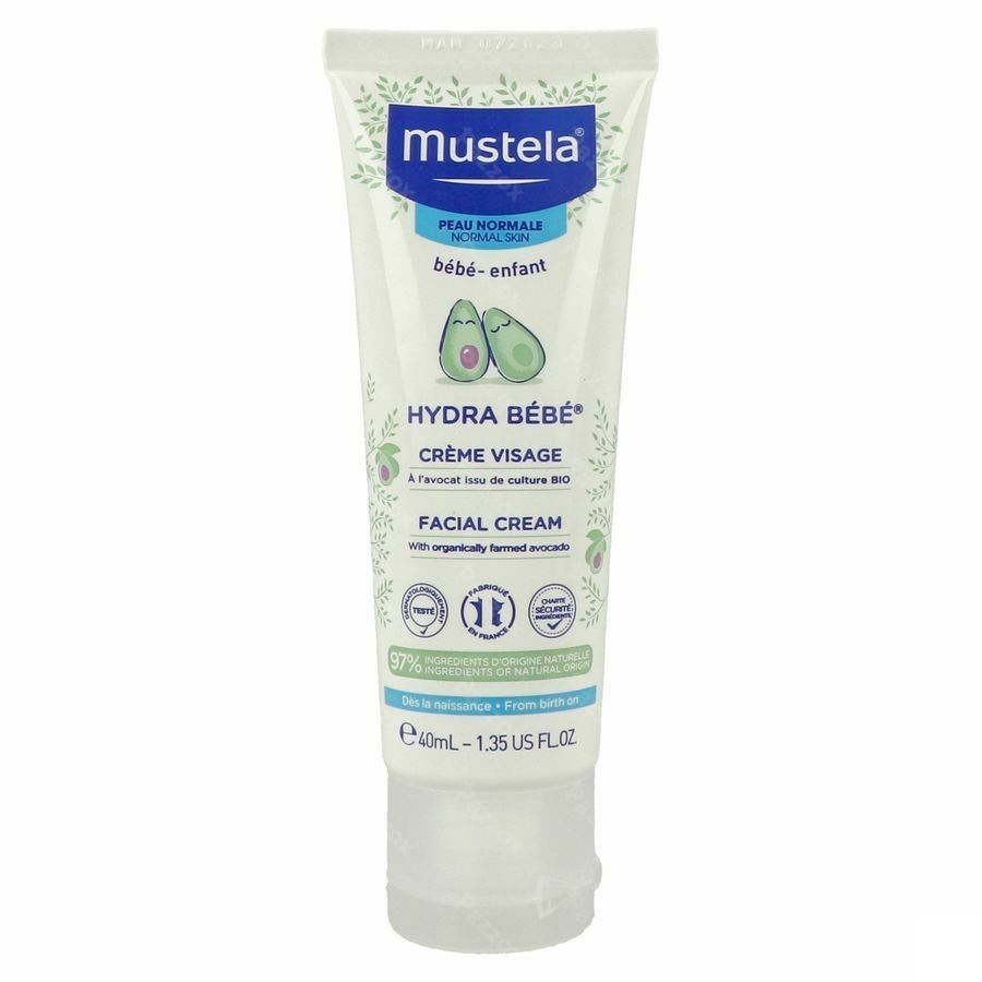 Mustela Baby Hydra Gelaatscreme Nf Tube 40ml