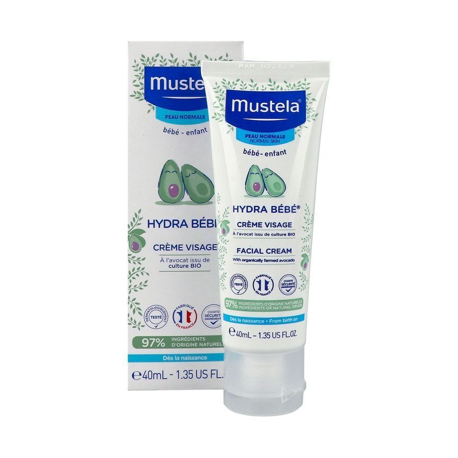 Mustela Baby Hydra Gelaatscreme Nf Tube 40ml