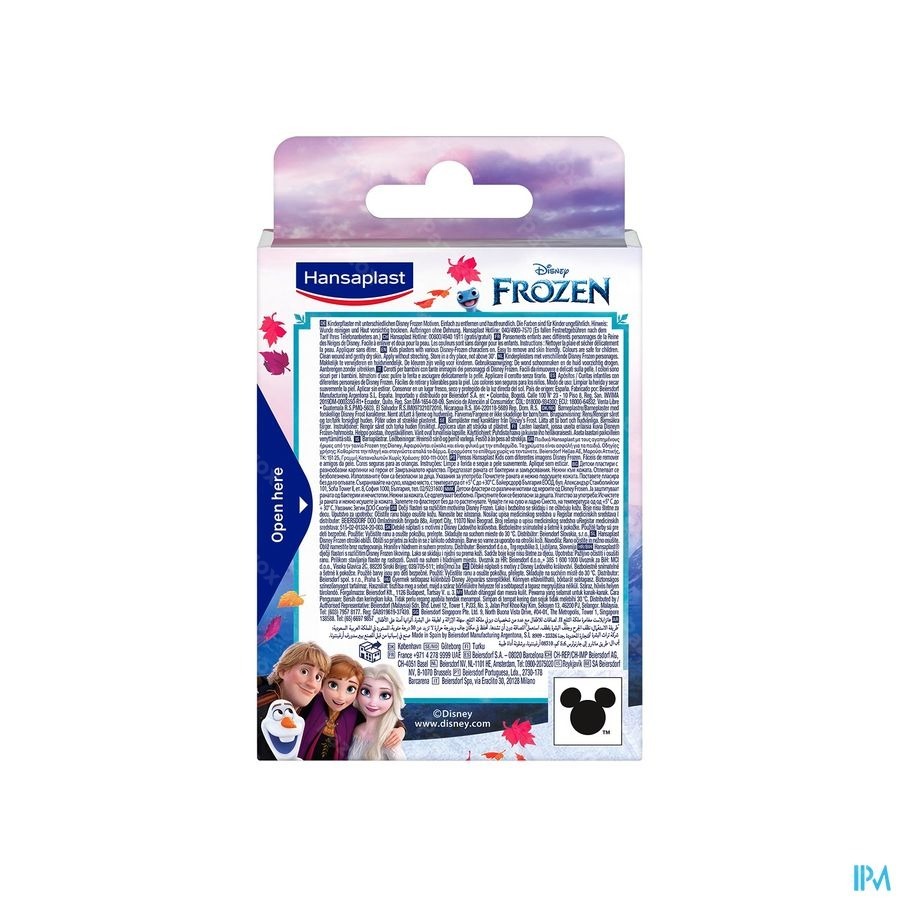 Hansaplast Pleister Frozen Strips 20