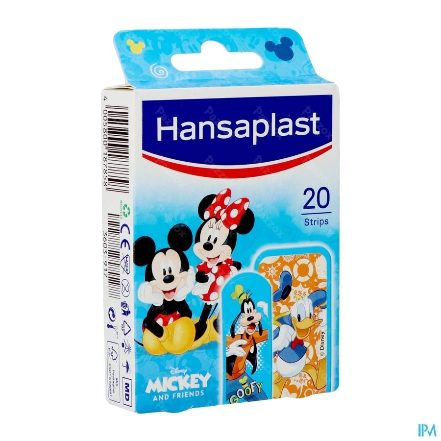 Hansaplast Pleister Mickey & Friends Strips 20