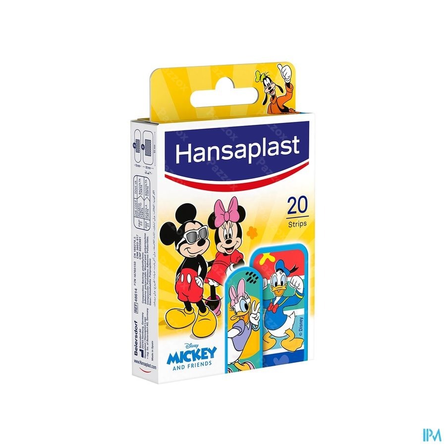 Hansaplast Pleister Mickey & Friends Strips 20