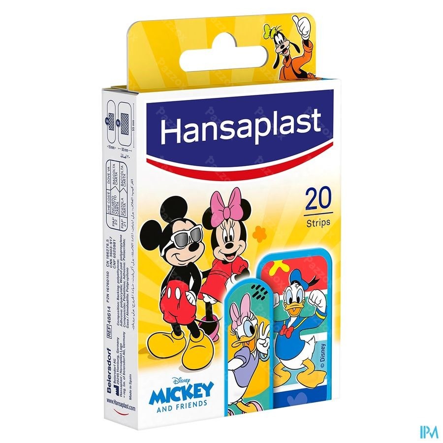 Hansaplast Pleister Mickey & Friends Strips 20