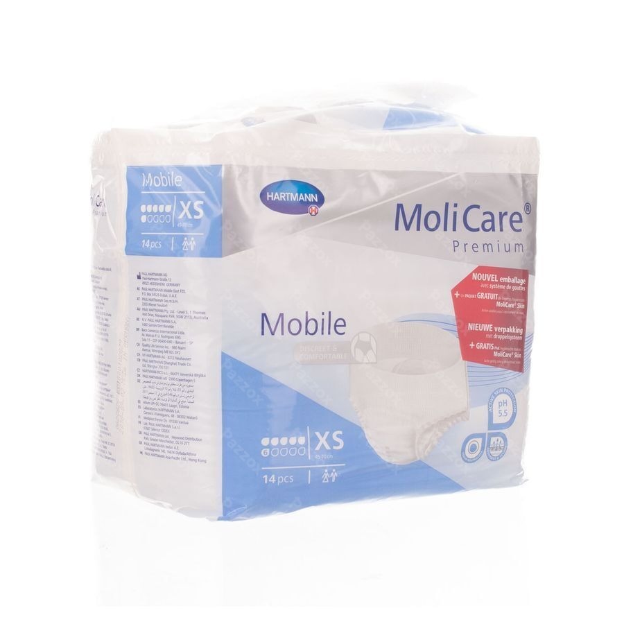 Molicare Pr Mobile 6 Drops Xs 14 P/s