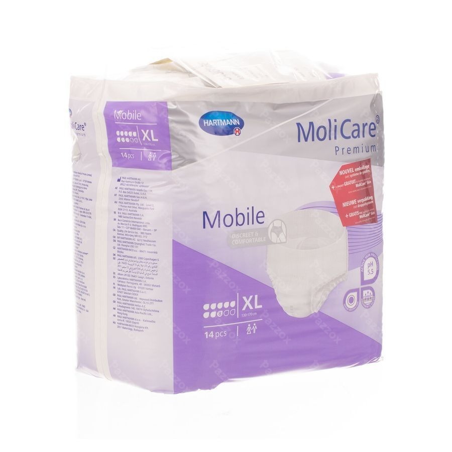 Molicare Pr Mobile 8 Drops Xl 14 P/s