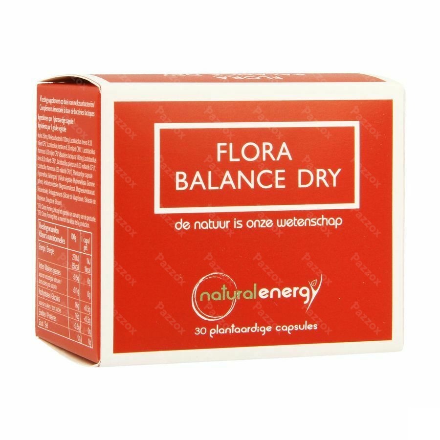 Natural Energy Flora Balance Dry V-caps 30