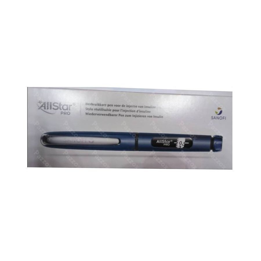 Allstar Pro Injectie Pen Herbruik.insuline Blauw 1