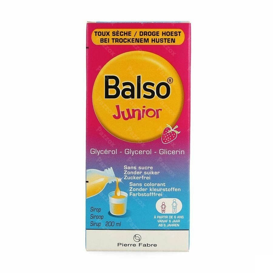 Balso Junior Sirop Fl 200ml