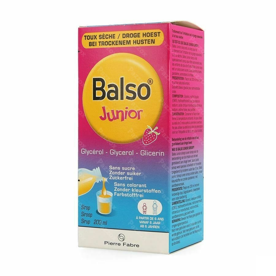 Balso Junior Sirop Fl 200ml