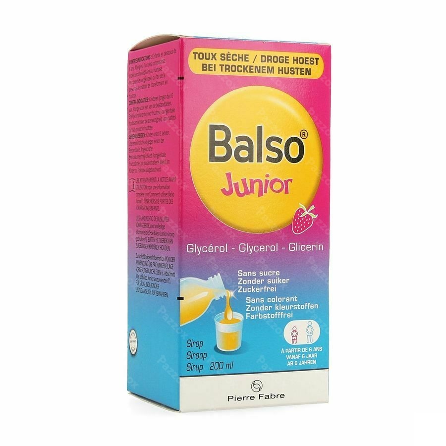 Balso Junior Sirop Fl 200ml