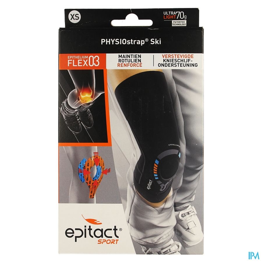 Epitact Kniebescherming Physiostrap Ski Xs