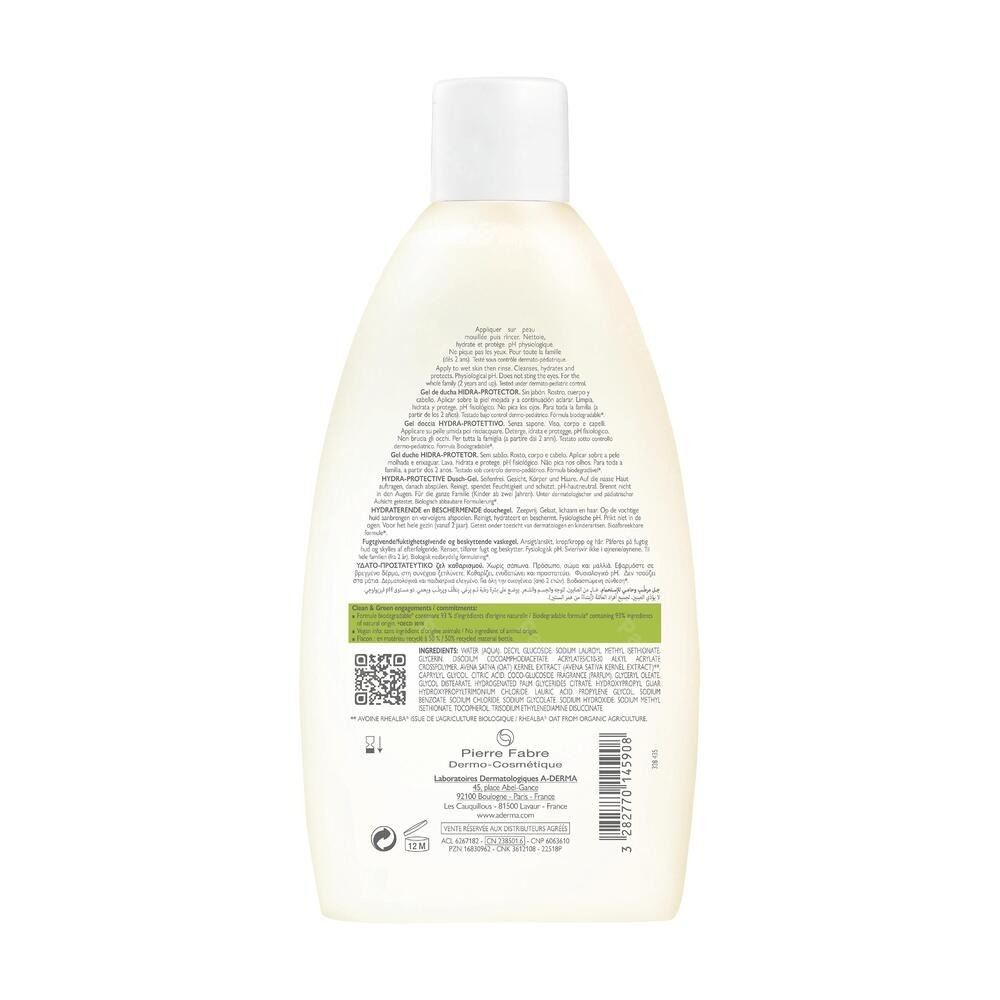 A-Derma Beschermende Douchegel 500ml