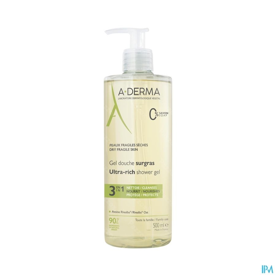 A-Derma Rijke Douchegel 500ml
