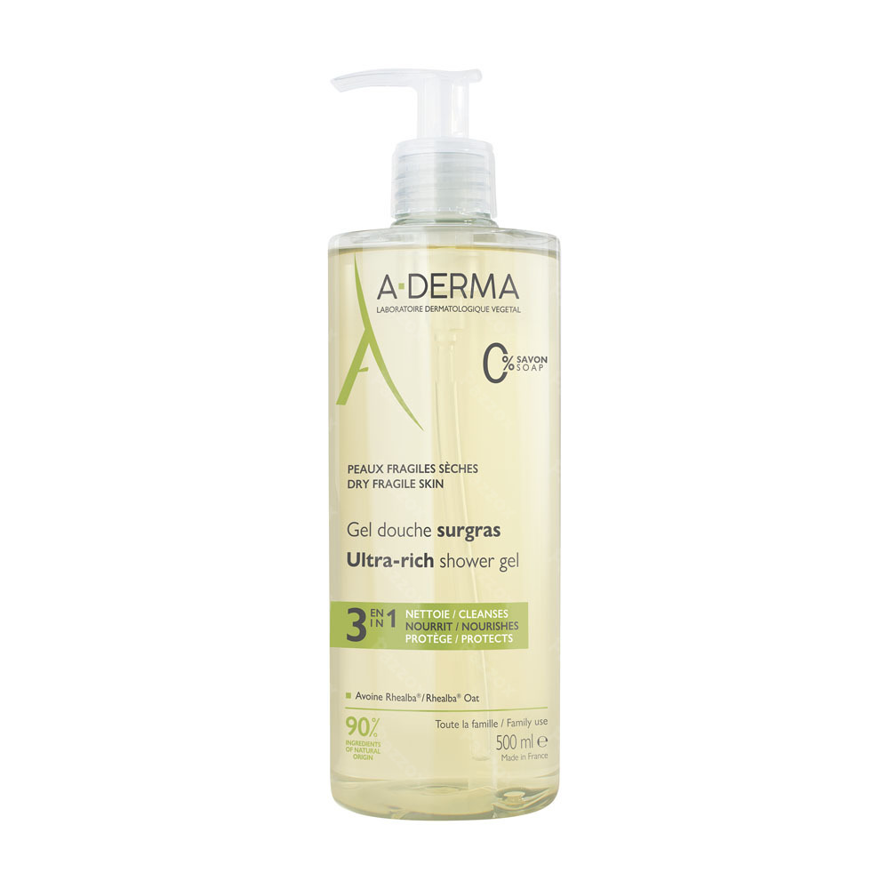 A-Derma Rijke Douchegel 500ml