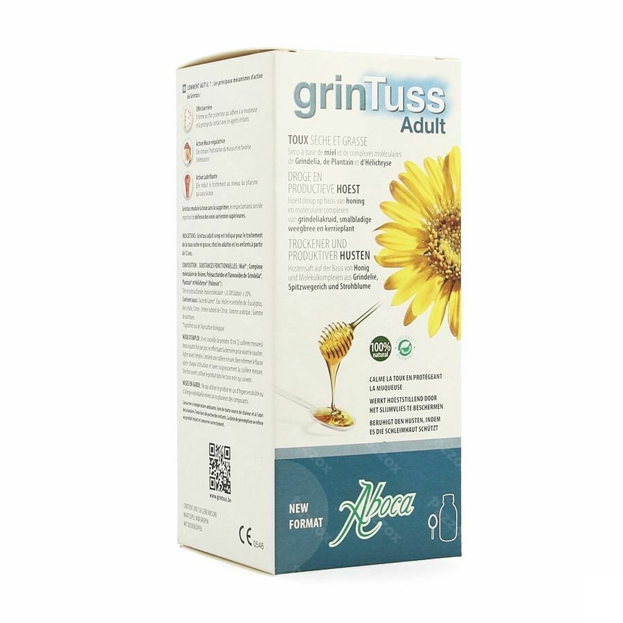 Grintuss Siroop Volw 180g Aboca