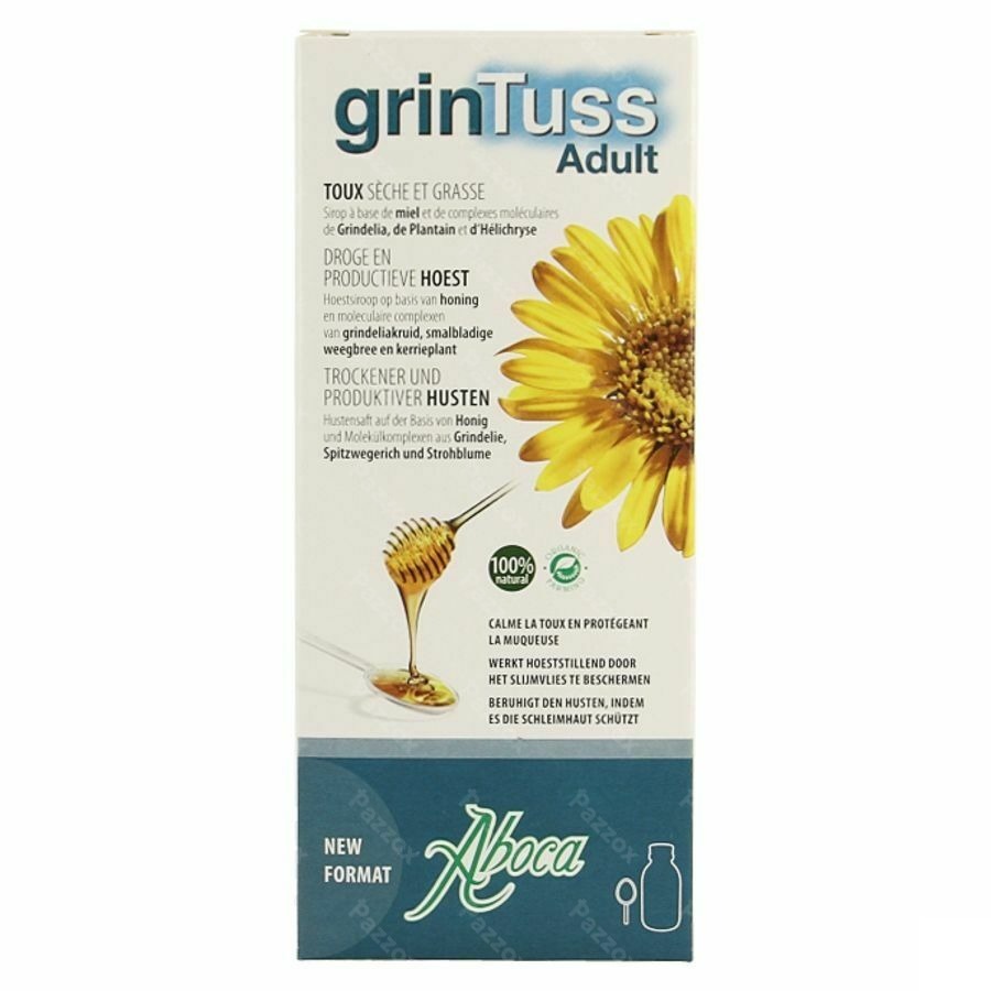 Grintuss Siroop Volw 180g Aboca