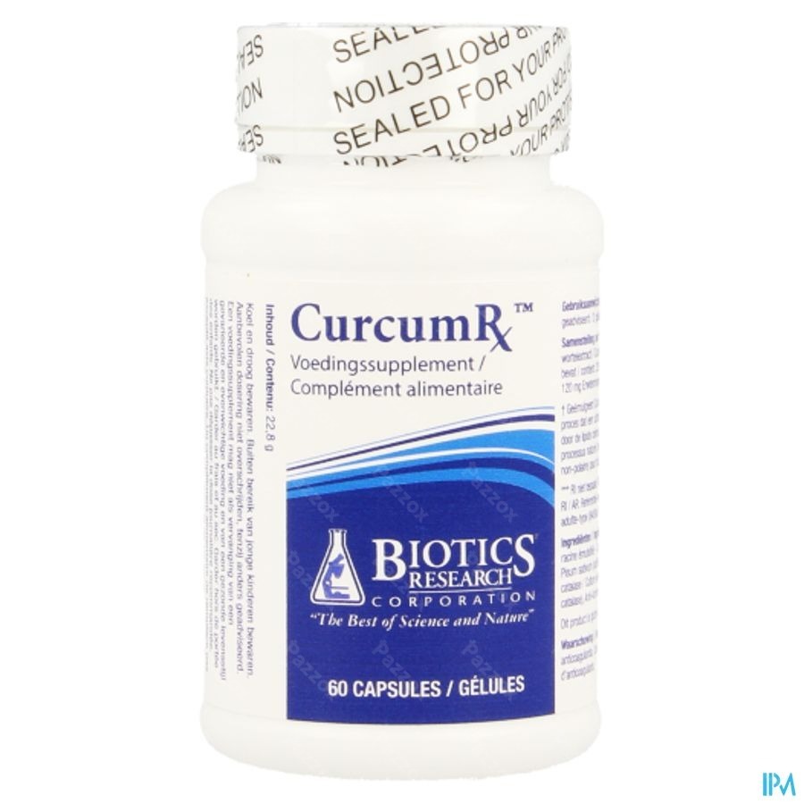 Curcum Rx Biotics Caps 60