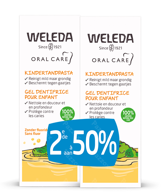 Weleda Tandpasta Kind Duopack 2x50ml