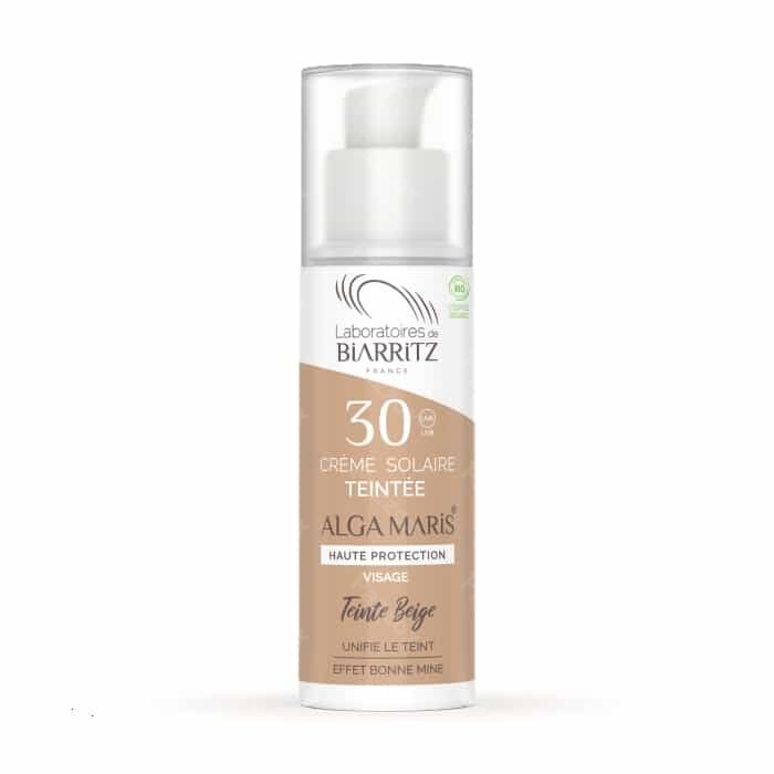 Alga Maris Zonnecreme Gezicht SPF30 Beige 50ml