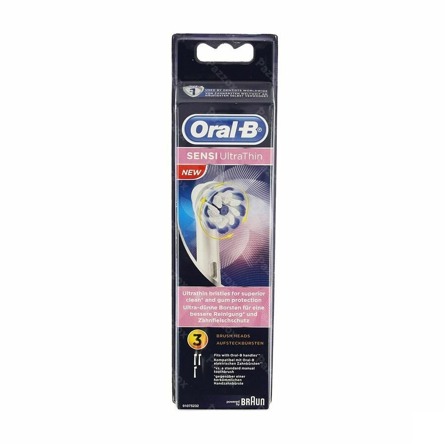 Oral-b Refill Opzetborstel Eb60 Sensitive 3ct