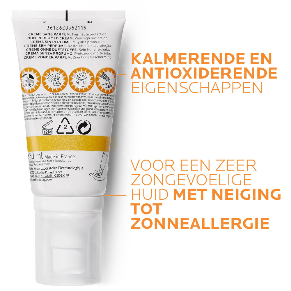 La Roche-posay Anthelios Sun Intolerance Ip50+ 50ml