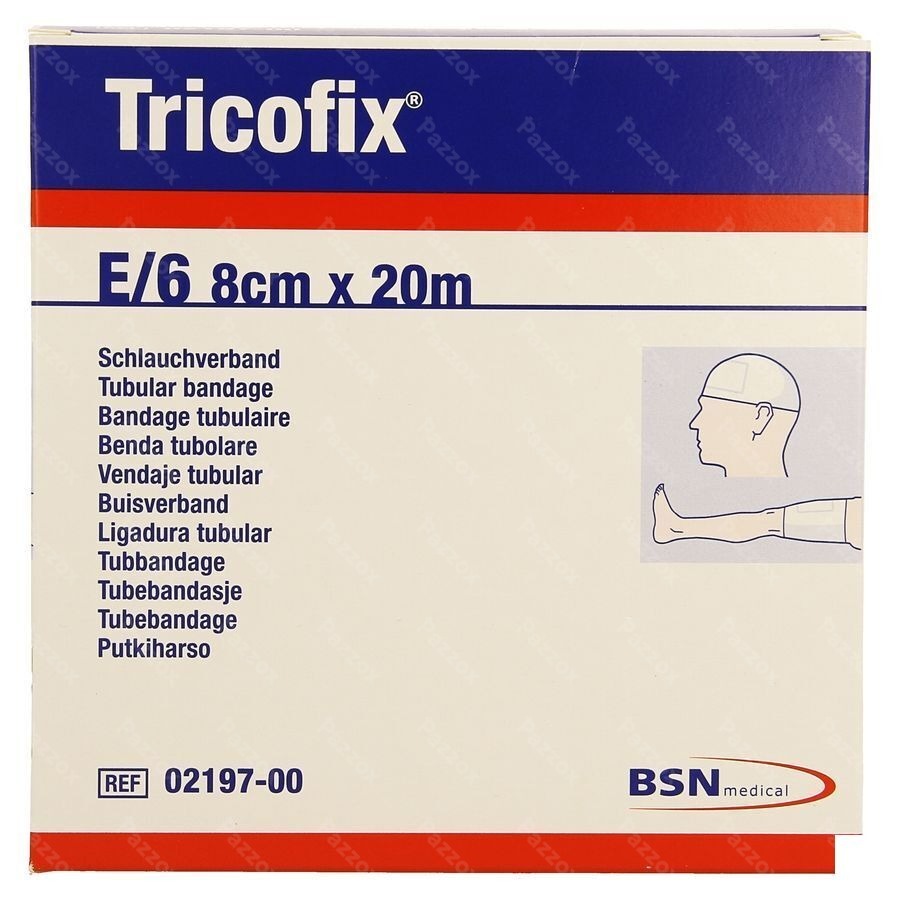 Tricofix E 20m X 6,0-8,0cm 1 219700