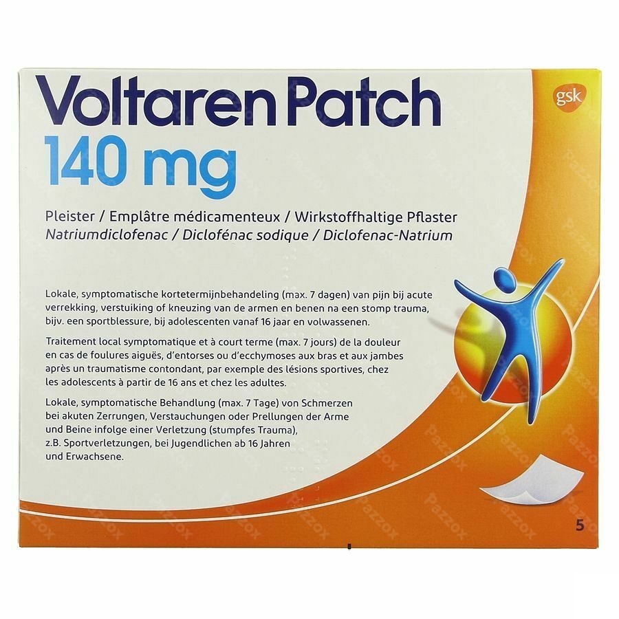 Voltaren Patch 140mg Pleister 5