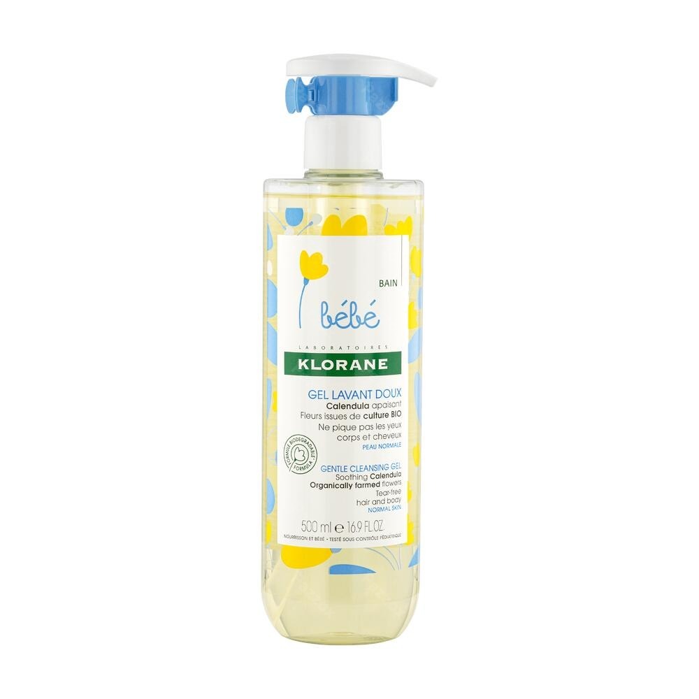 Klorane Baby Zachte Reinigingsgel 500ml