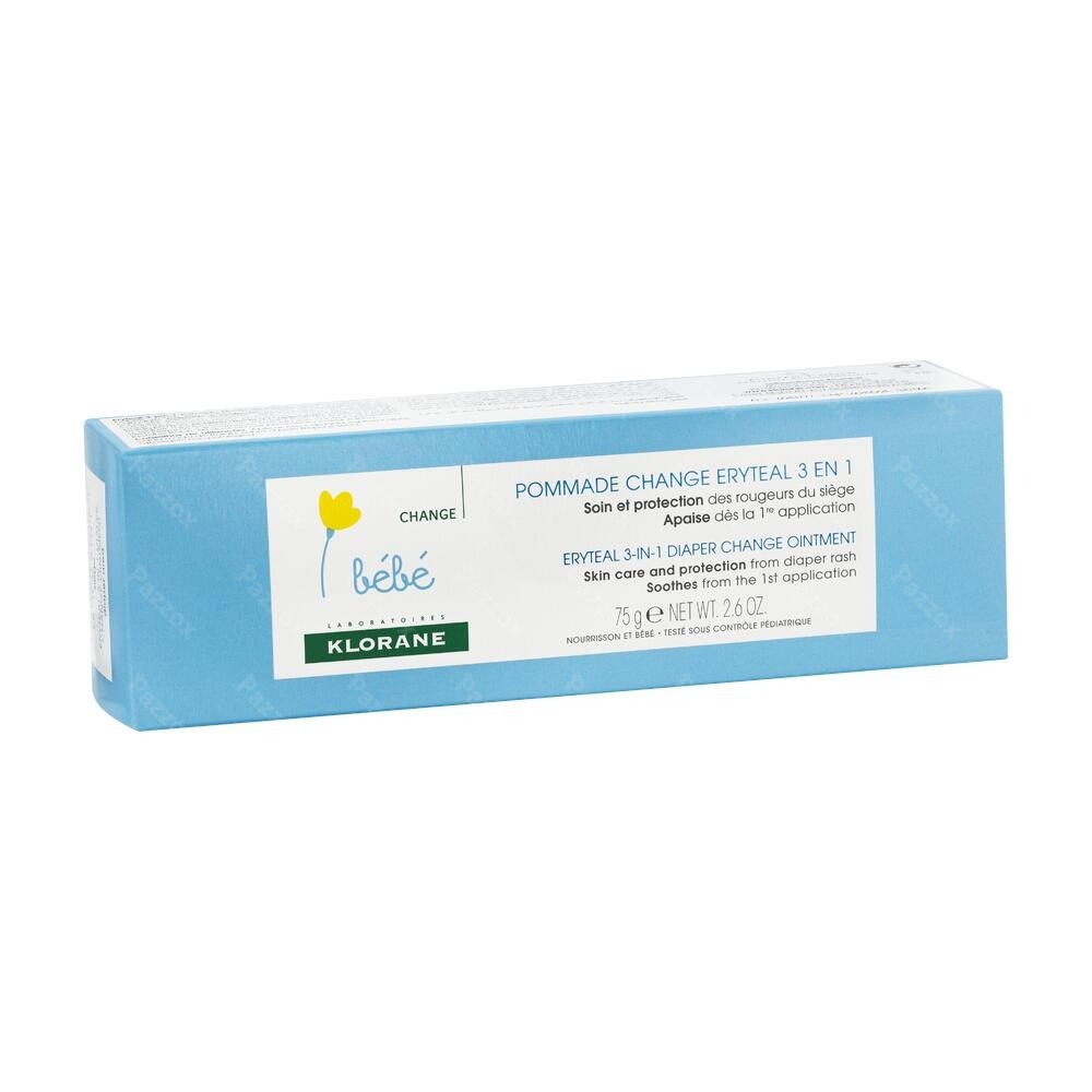 Klorane Bébé Eryteal Crème Luierwissel 75g