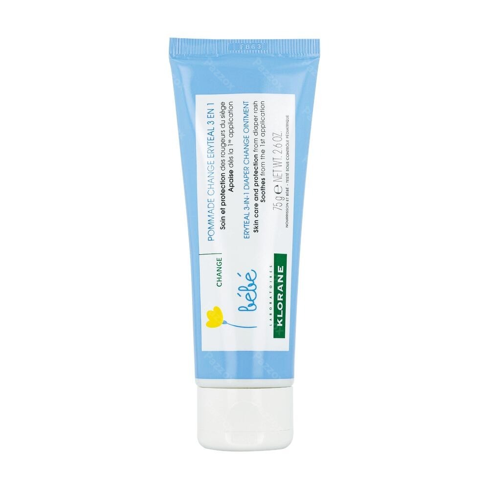 Klorane Bébé Eryteal Crème Luierwissel 75g
