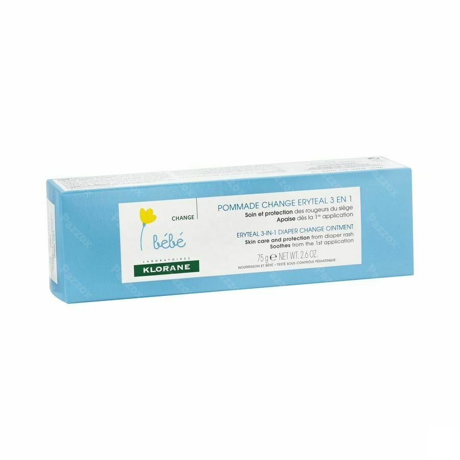 Klorane Bébé Eryteal Crème Luierwissel 75g