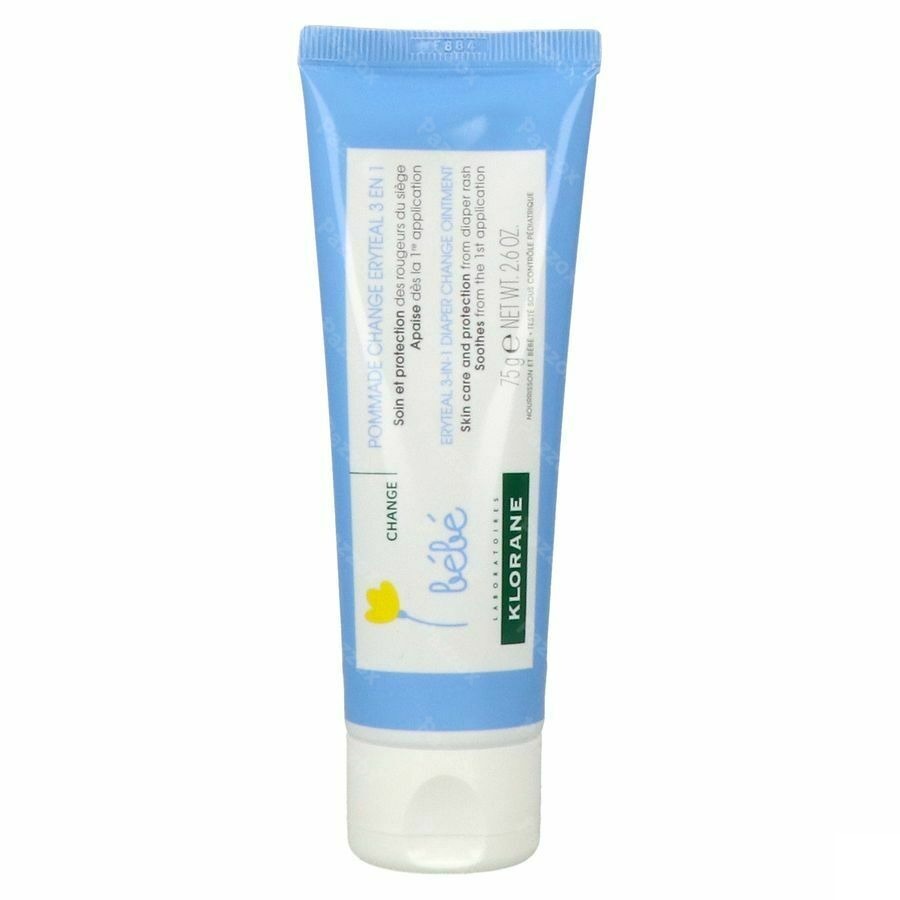 Klorane Bébé Eryteal Crème Luierwissel 75g