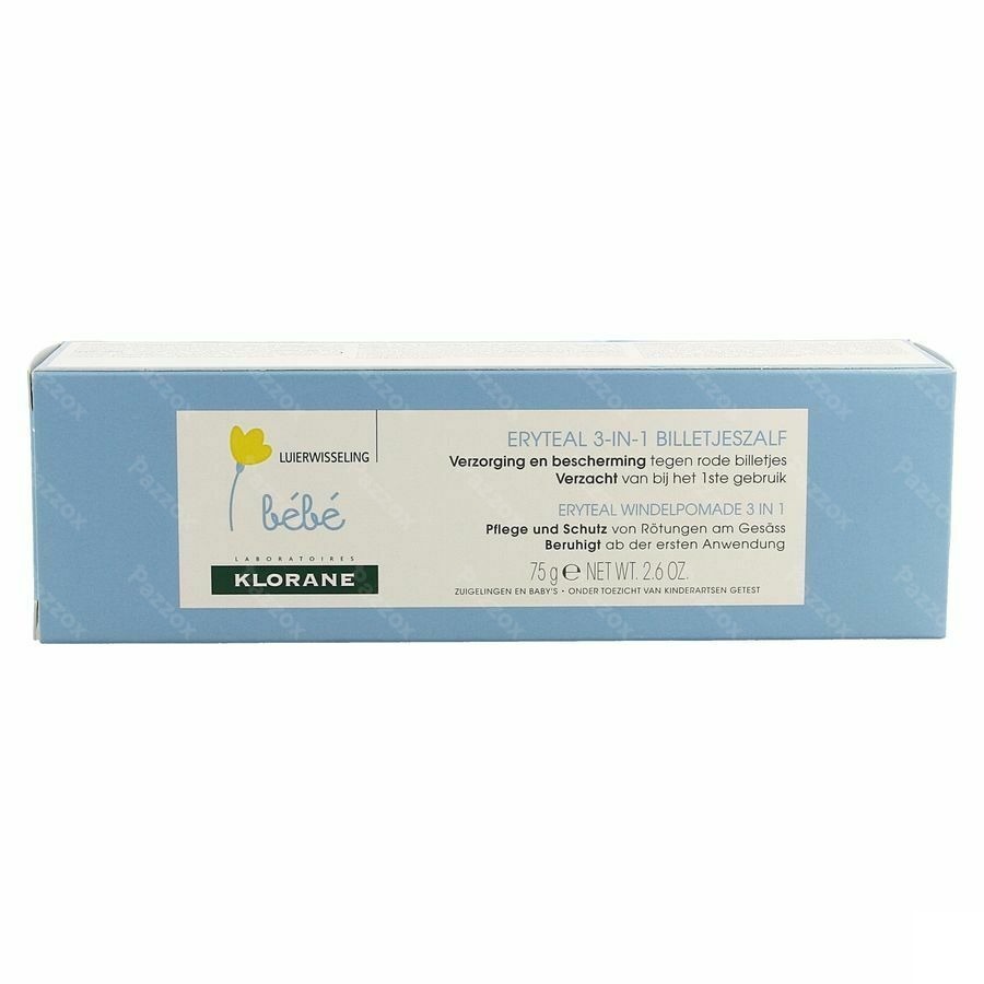 Klorane Bébé Eryteal Crème Luierwissel 75g