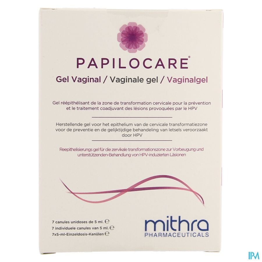Papilocare Vaginale Gel Ud 7x5ml