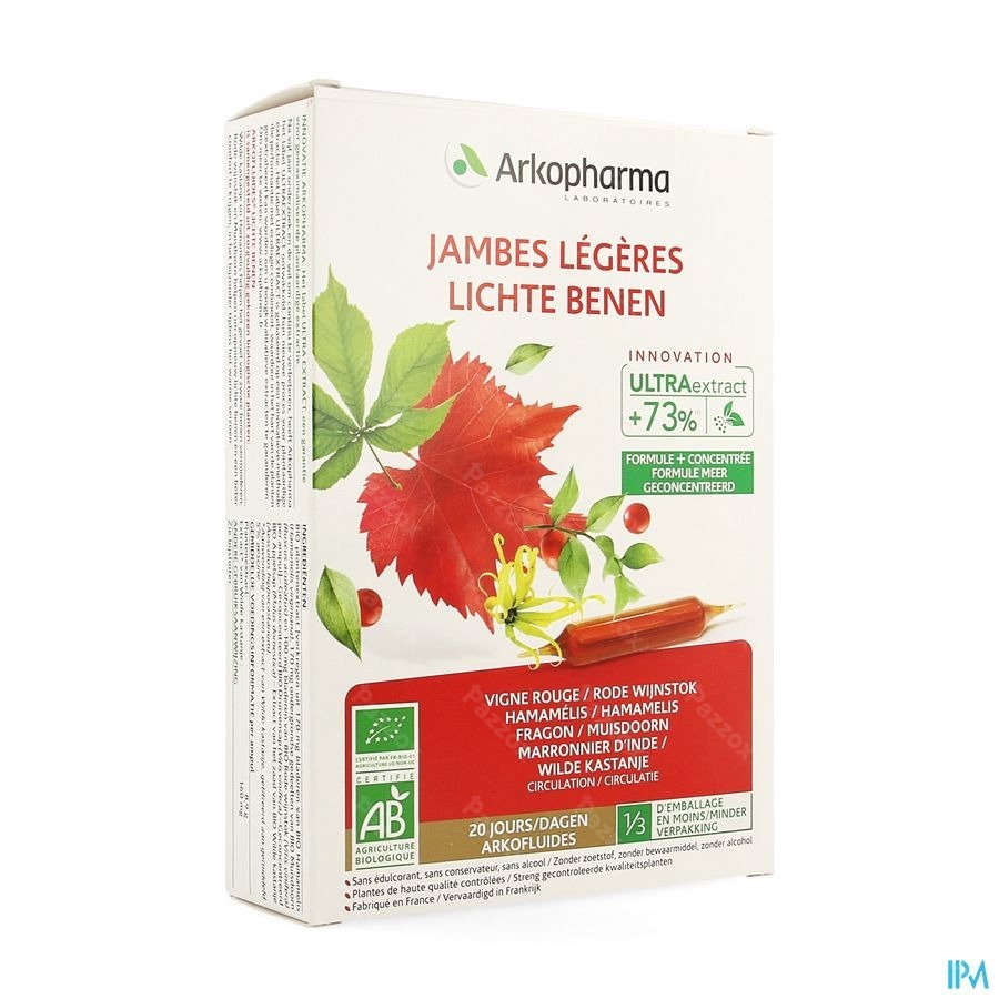 Arkofluide Lichte Benen Bio Nf Amp 20