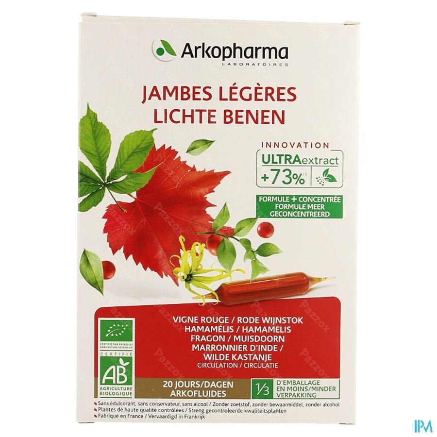 Arkofluide Lichte Benen Bio Nf Amp 20