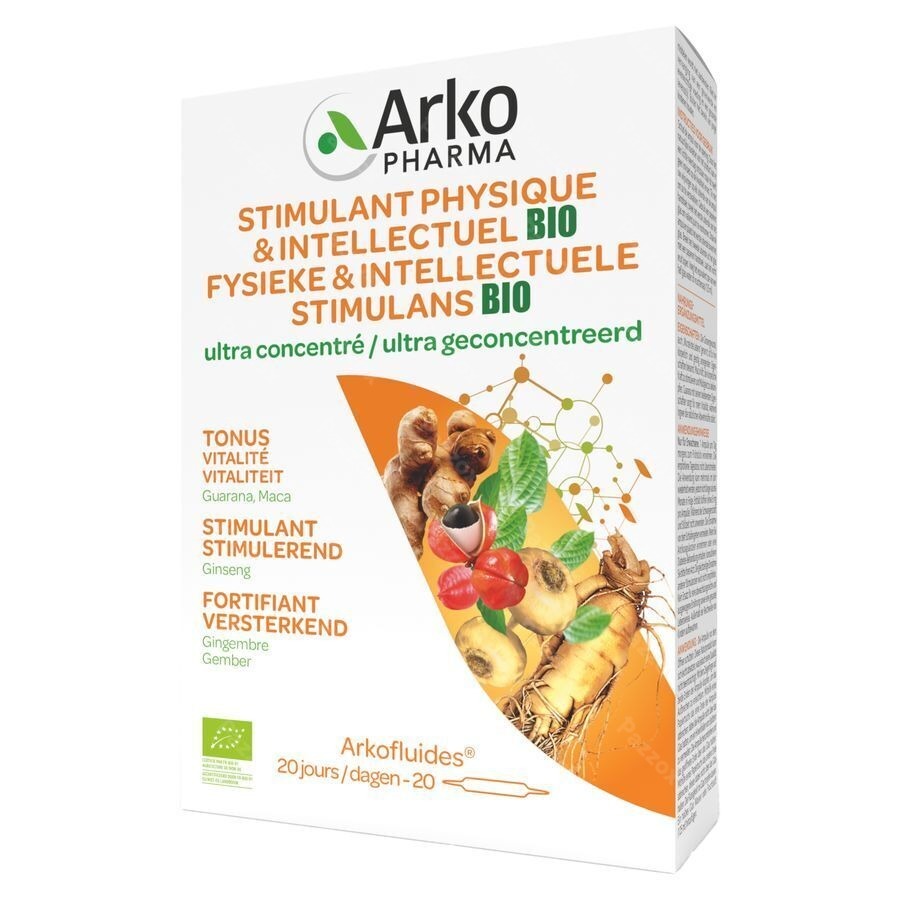 Stimulans Arkofluide 20 Ampullen