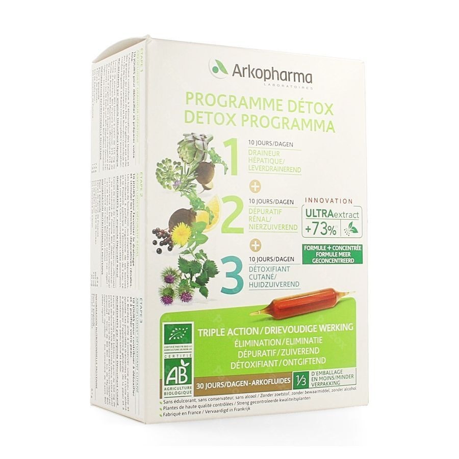 Arkofluide Programma Detox Amp 30