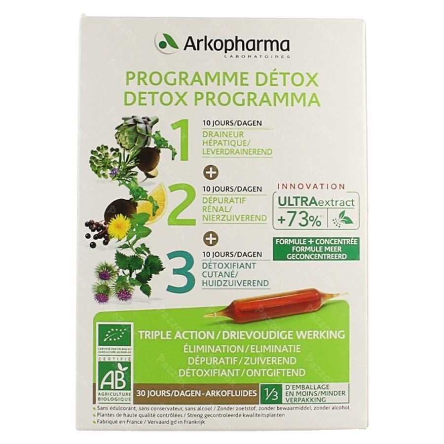 Arkofluide Programma Detox Amp 30