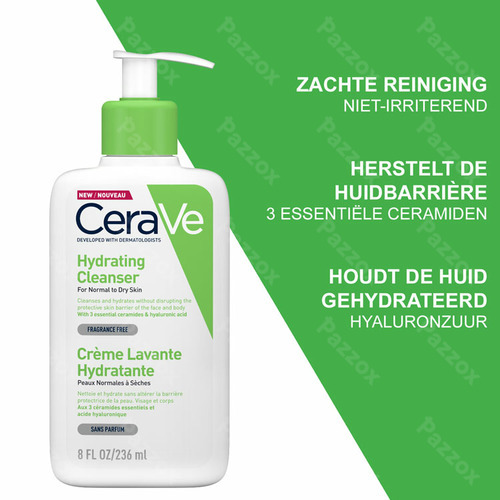Cerave Reiniging Hydraterend 236ml