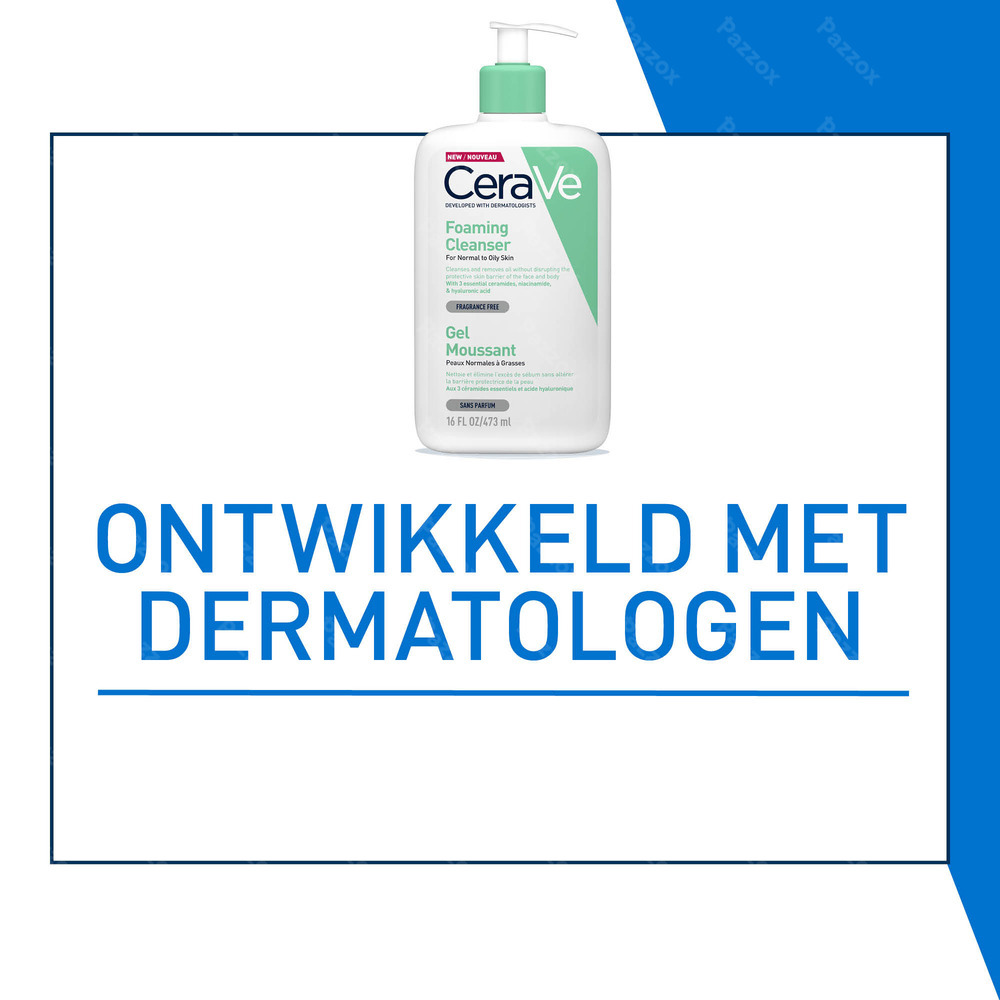 CeraVe Schuimende Reinigingsgel Normale tot Vette Huid 473ml
