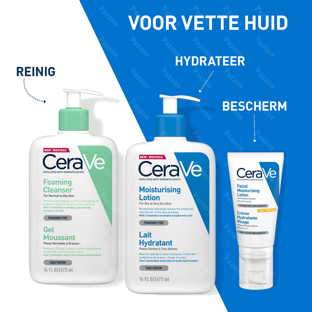 CeraVe Schuimende Reinigingsgel Normale tot Vette Huid 473ml